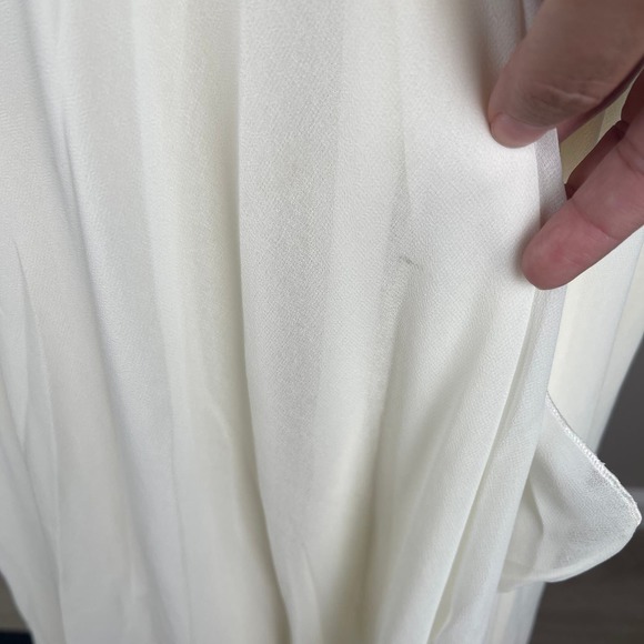 L1005 Haltertop A-line Backless Beads Chiffon Dress Size XSmall - Picture 7 of 9